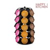 [Happy Kitchen] Dolce Gusto compatible rotating flower-shaped 35-hole holder (AD029-35)