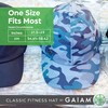 Gaiam Womens Classic Fitness Hat Baseball Cap Black