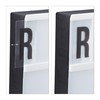 Relaxdays Lightbox Supplement Set 240 Crazy Characters with Letter and