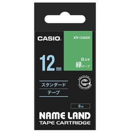 Casio Name Land White Letters Tape