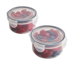 2 Lakeland Snack Boxes 400ml.