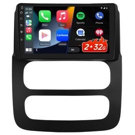 Android 13 Car Radio for Dodge RAM 2002-2005 1500 2500 3500, [2GB+32GB] 9 Inch Touch Screen Car Stereo with Wireless Carplay Android Auto GPS WiFi FM Bluetooth DSP