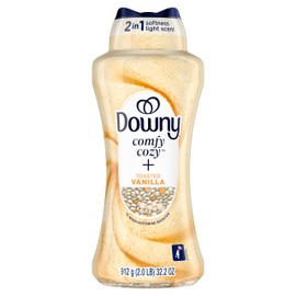 Downy Downy Comfy Cozy In-Wash Laundry Scent Booster Beads, Toasted Vanilla Scent, 32.2 oz, Softness and Freshness