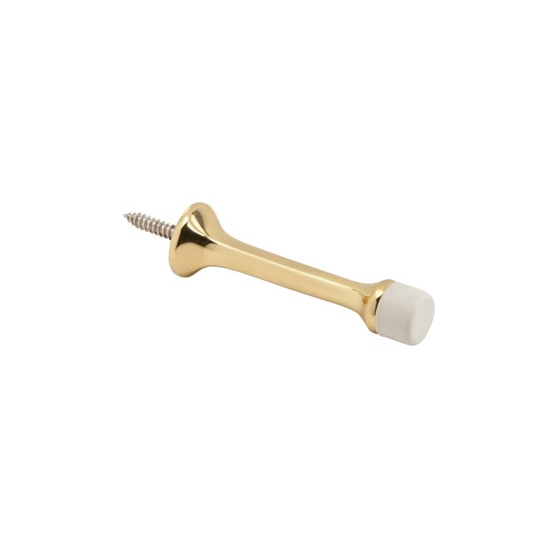 Ives by SCHLAGE 61MB3 Tope de puerta base, latón pulido