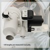 Washer Drain Pump Assembly by SupHomie - Replacement for Whirlpool