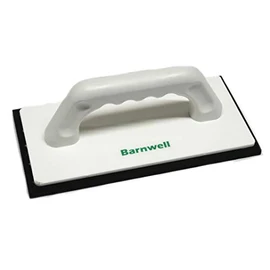 Barnwell Sponge Float Dense Rubber Black 9 1/2" Tile Tiling