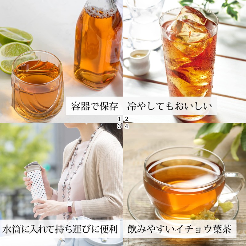 Natural Health Co. Ginkgo Leaf Tea 0.2 oz (5 g)