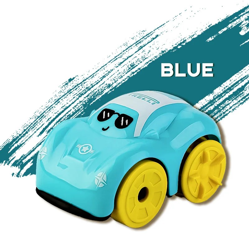 Wind-Up Amphibious Bath Toy Cars for Babies – Floating Clockwork