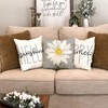BAOKU Cushion Covers 45x45 cm Pillow Covers Spring Decorative Home