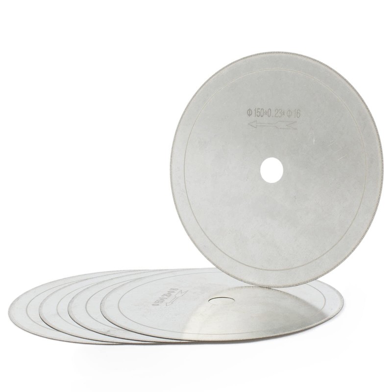 ILOVETOOL Super Thin 6" inch Diamond Lapidary Blade Arbor Hole