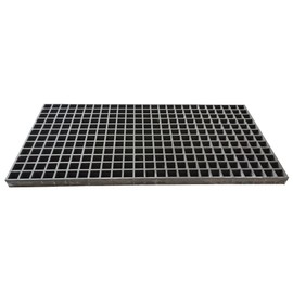 EQCOTWEA Floor Grating Fiberglass Car Wash Grille FRP Grating Tree Grate High Strength 1.5'' Thickness for Floors Outdoor Drain Cover 3.3ft X1.6ft Gray 1 Piece