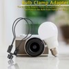 Lamp Shade Light Bulb Clip Adapter, Clip on Lampshade Adapter