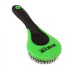 Shires 1366 Ezi-Groom Grip Mane & Tail Brush Lime Green