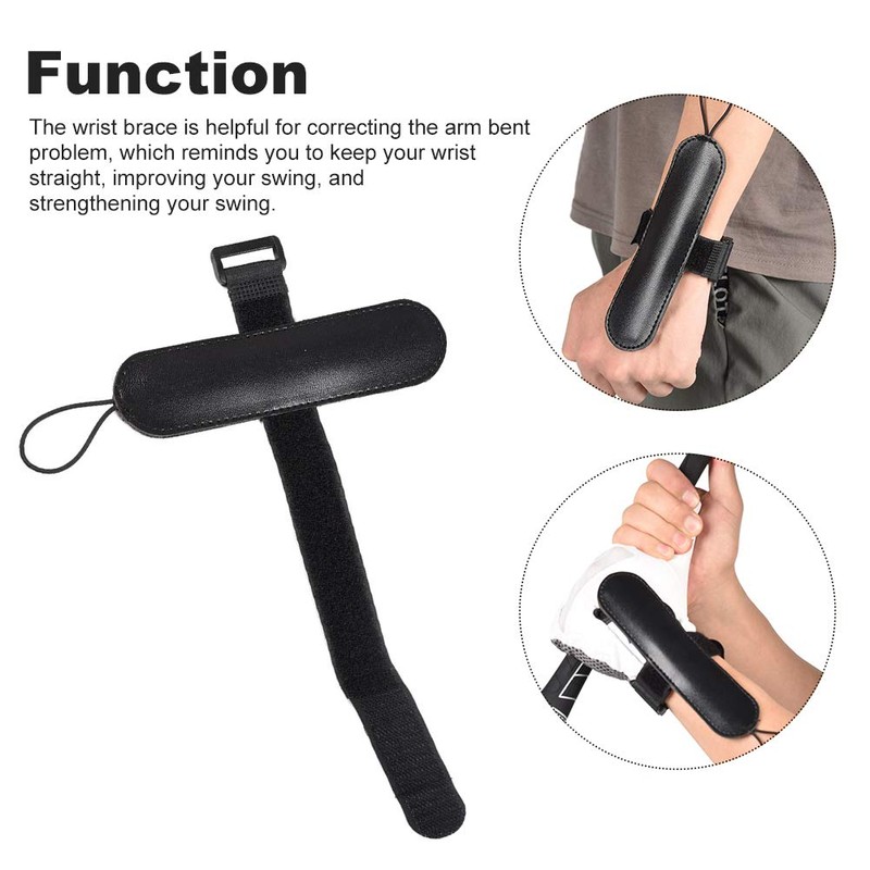 Golf Training Wrist Aid,Golf Swing Wrist Hinge Trainer Golfer Accessory(Black)