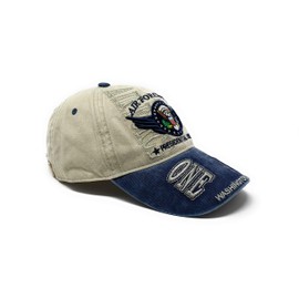 Air Force One Presidential Crew Hat Washington DC Baseball Cap Khaki Denim