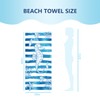 ROLJZTY Beach Towel 30 x 60 in - Terry Beach