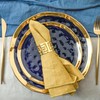 Stone Lain Porcelain 16 Piece Dinnerware Set, Service for 4,