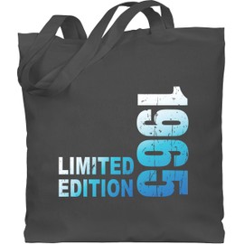 Shirtracer - Cotton Bag - 60th Birthday - Limited Edition 1965, 2 Dark Grey, Unit size