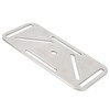 Diving Stainless Steel Weight Belt Keeper Buckle Adjustable Weight Webbing
