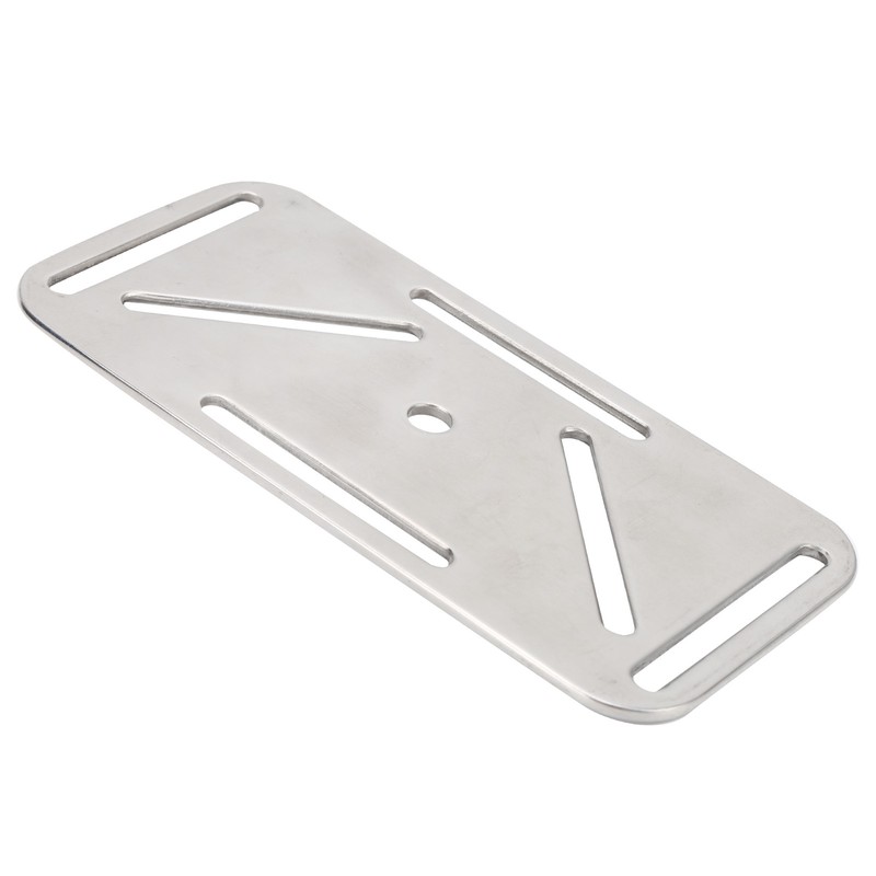 Diving Stainless Steel Weight Belt Keeper Buckle Adjustable Weight Webbing