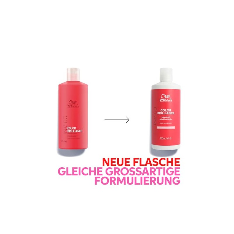 Wella Professionals Invigo Color Brilliance Shampoo Fine – Glanzshampoo für