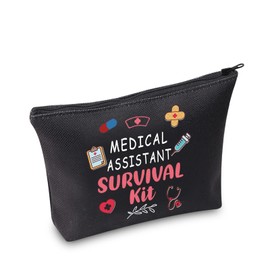 TSOTMO Nurse Gift Doctor Assistant Gift Medical Assistant survival kit Cosmetic Bags Gift Medical Assistant Graduation Gift(Medical BLK)