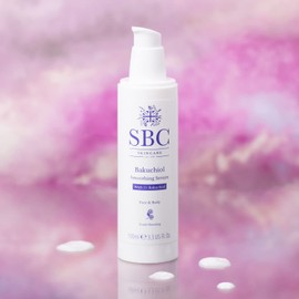 SBC Skincare Bakuchiol Smoothing Serum 100ml, Anti-Ageing Face and Body Serum with Hyaluronic Acid and Rosehip Oil, Gentle, Vegan Friendly, Retinol Alternative