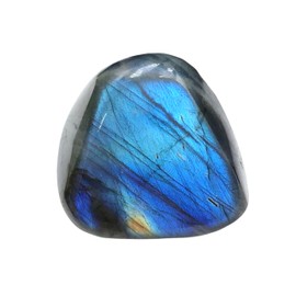 Steinfixx® - Schöne Labradorit Freeform | traumhaftes Farbspiel | handpoliert | A* Qualität I Heilstein I Glücksstein I Chakra-Stein | (200-300 Gramm)