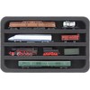 Feldherr Magnetic Box Yellow for Model Railways, Locomotives and Vehicles