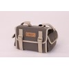 OSTRICH SP-731 Canvas Saddlebag, Middle Gray, Size: H6.3 x W8.7