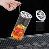 DragonX2 2 Rolling BBQ Baskets with Removable Wooden Handles, Nested