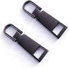 2 Pcs Zipper Replacement Jumper Pull Tab Fastener Pulls Repair