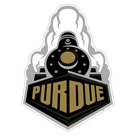 Craftique Purdue Decal (REF Purdue Train Decal (4''), 4 in)