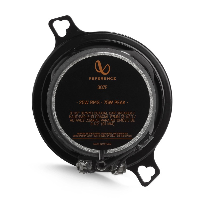 Infinity REF307F Reference Series 3.5" Extreme-Performance Automotive coaxial Speakers