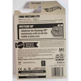 Hot Wheels - Ford Mustang GTD Mustang Silver 60th Anniversary #1/5 2025