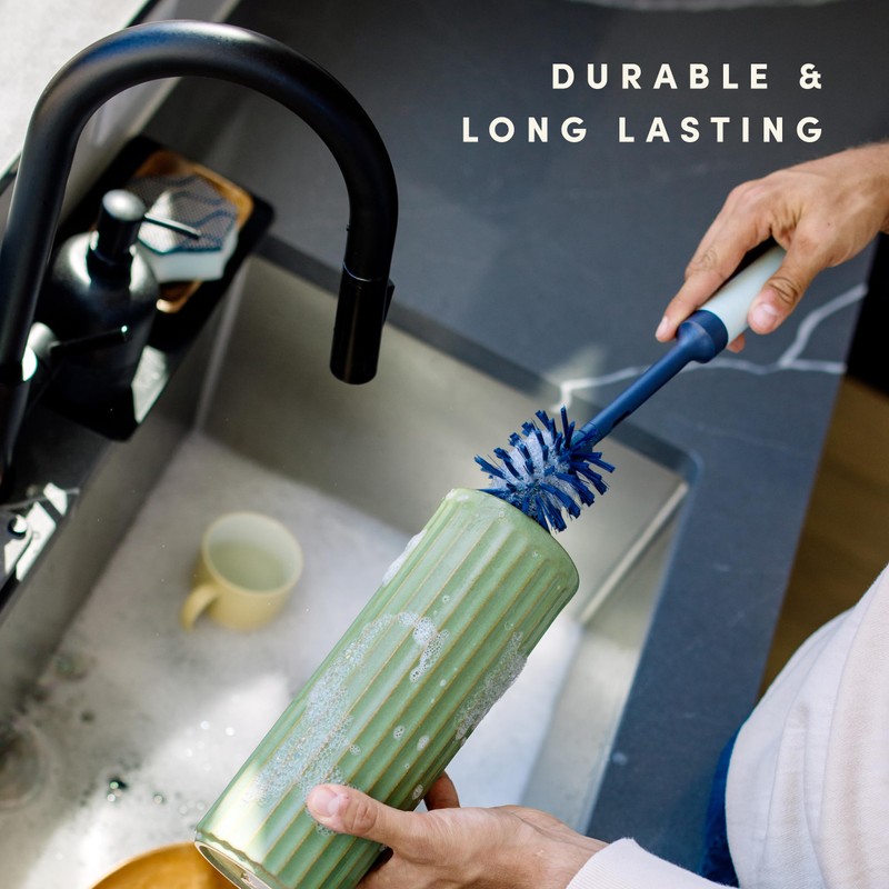 Brite by Scotch-Brite Limited Edition 2-in-1 Straw and Bottle Brush