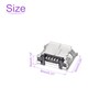 DMiotech 10pcs Micro USB Female Socket Connector 5 Pin Jack