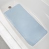 Zenna Home Oversized Waffle Cushion Tub Mat One Size Blue