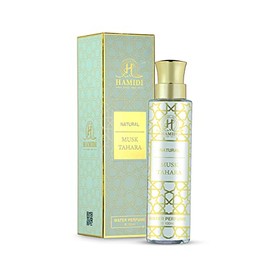Hamidi Non Alcoholic Natural White Musk Tahara Water Perfumes for Unisex 100ML - Signatures Collections - perfume for men - perfume for women - fragrance - Offers - Alcohol Free - Long Lasting