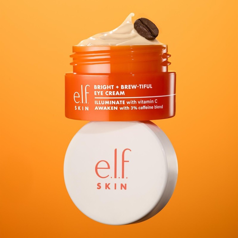e.l.f. SKIN Bright Brew-tiful Contorno de Ojos Iluminador Beige 15