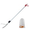 Extendable Snake Tong Reptile Grabber Rattle Snake Catcher Wide Jaw