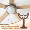 PATIKIL Ceiling Fan Blades Arms Replacement, 5 Pcs 52" Fan