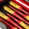 Neilsen CT3794 1000 V VDE Insulated Screwdriver Set - Red,