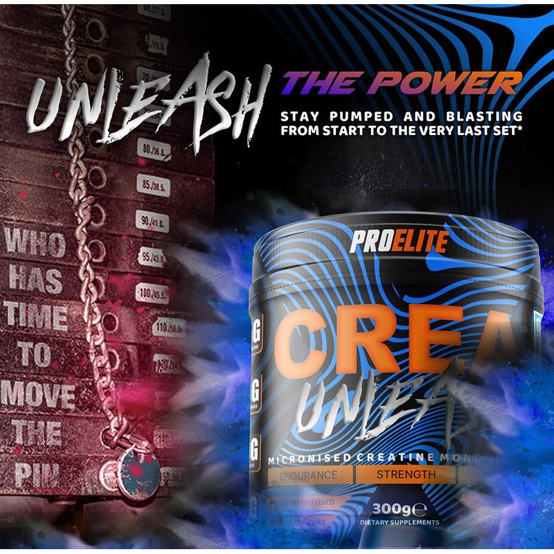 Creatine Monohydrate Powder 300g Micronised Flavoured & Vegan Creatine Powder