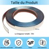 VEGCOO Chrome Car Trim Trim - 10mm x 8m Car