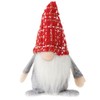 com-four® 6 x Premium Christmas Gnome 15 cm - Christmas