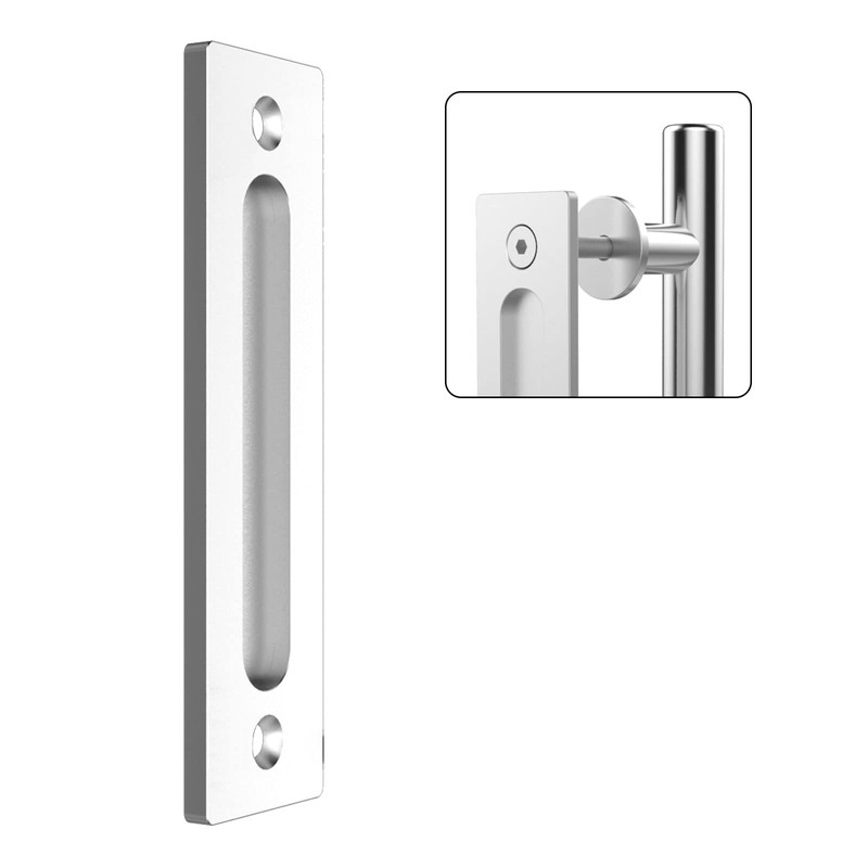 QINAIXQM 24 cm Sliding Door Handle, Double-Sided Barn Door Handle,