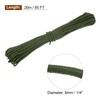Sourcing Map 65FT 1/4 Inch (6mm) Polypropylene Rope, Diamond Braided