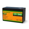 ECO-WORTHY 12V 10Ah Lithium LiFePO4 Deep Cycle Battery with 3000+