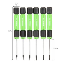 6 PC TORX SCREWDRIVER SET